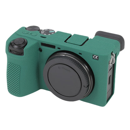 Litchi Texture Soft Silicone Protective Case, For Sony ILCE-6700 / A6700, For Sony ILCE-7CM2 / A7C II / A7CR