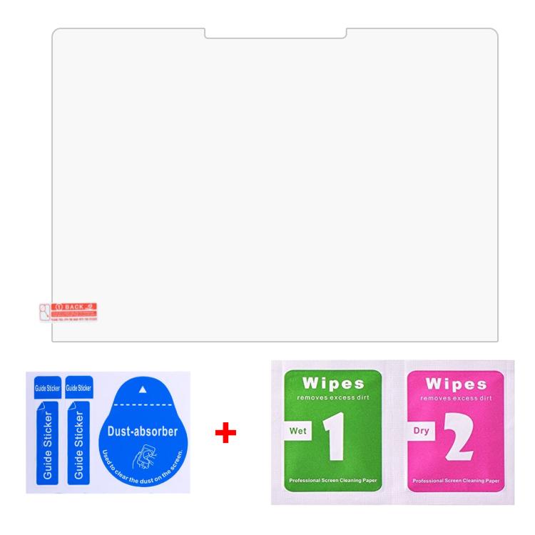 25pcs 9H 0.3mm Explosion-proof Tempered Glass Film, For Microsoft Surface Laptop 13 inch, For Microsoft Surface Laptop 7 15 inch, For Microsoft Surface Laptop 7 13.8, For Microsoft Surface Laptop 6 15, For Microsoft Surface Laptop 6 13.5