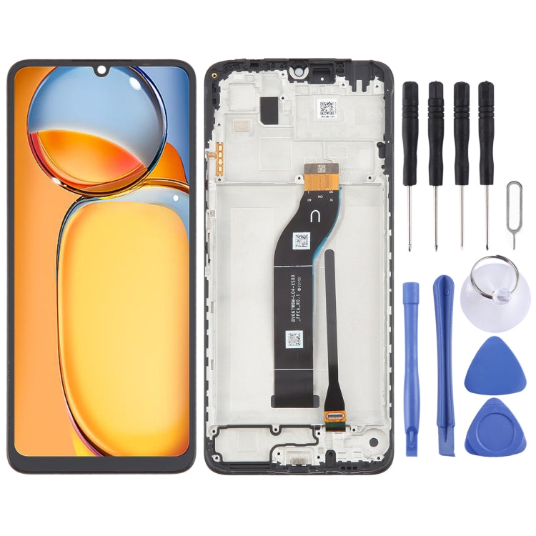 Original IPS Material LCD Screen Digitizer Full Assembly with Frame, For Xiaomi Poco C61, For Xiaomi Poco M6 5G, For Xiaomi Redmi 13C 5G, For Xiaomi Poco C65, For Xiaomi Redmi 13C 4G, For Xiaomi Poco M6 Pro 5G, For Xiaomi Redmi 12 5G                   ...