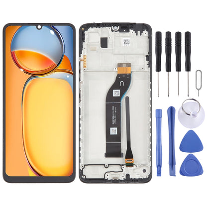 Original IPS Material LCD Screen Digitizer Full Assembly with Frame, For Xiaomi Poco C61, For Xiaomi Poco M6 5G, For Xiaomi Redmi 13C 5G, For Xiaomi Poco C65, For Xiaomi Redmi 13C 4G, For Xiaomi Poco M6 Pro 5G, For Xiaomi Redmi 12 5G                   ...