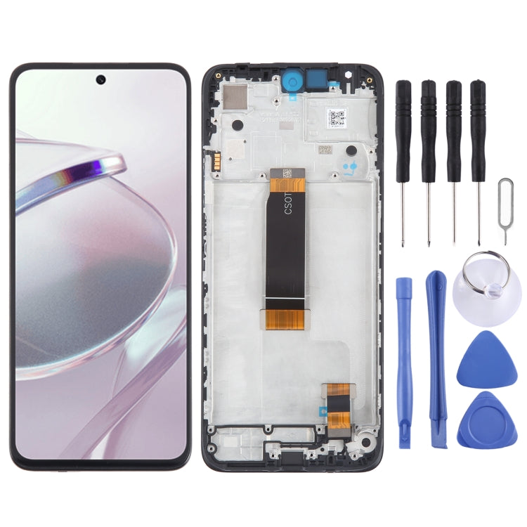 Original IPS Material LCD Screen Digitizer Full Assembly with Frame, For Xiaomi Poco C61, For Xiaomi Poco M6 5G, For Xiaomi Redmi 13C 5G, For Xiaomi Poco C65, For Xiaomi Redmi 13C 4G, For Xiaomi Poco M6 Pro 5G, For Xiaomi Redmi 12 5G                   ...