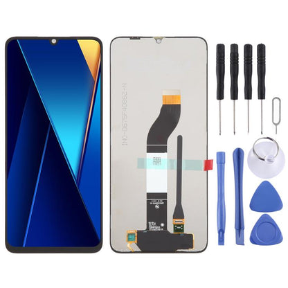 Original IPS Material LCD Screen with Digitizer Full Assembly, For Xiaomi Poco C61, For Xiaomi Redmi A3, For Xiaomi Poco M6 5G, For Xiaomi Poco C65, For Xiaomi Poco M6 Pro 5G