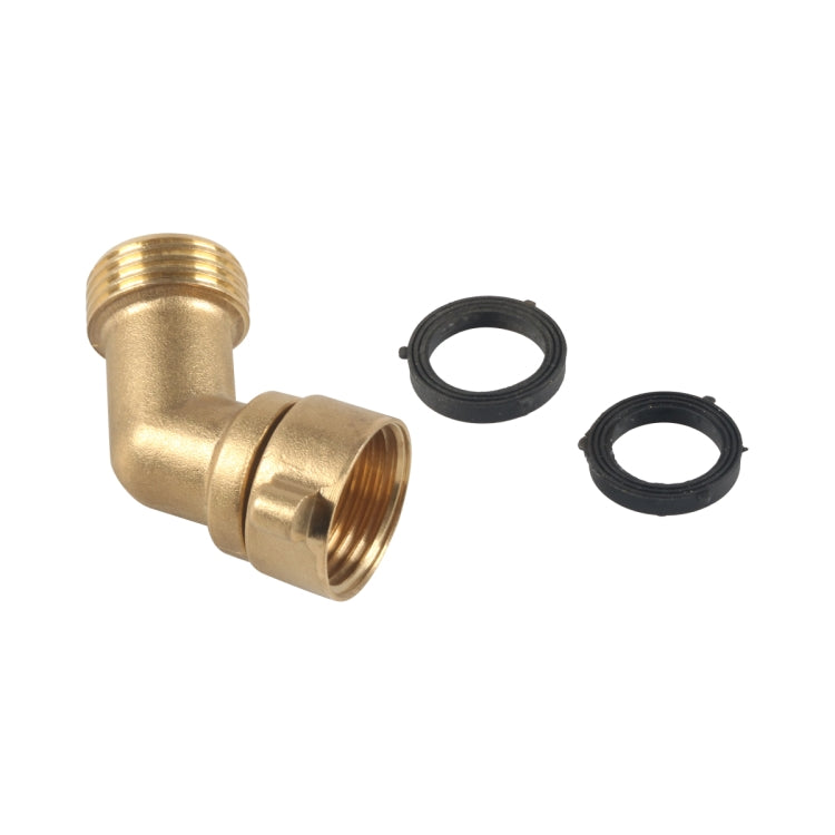 RV Water Inlet Check Valve Set with 45 Degree 3/4 Connector Adapter