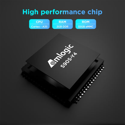 Kickpi KP1 Dual Band WiFi 4K HD Android TV Box, 2GB+32GB