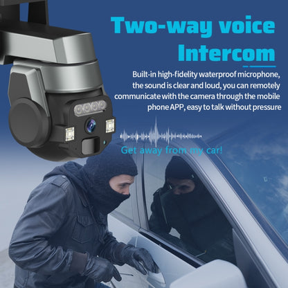 CF-Q812ES 5MP Two-way Voice Outdoor IP66 Waterproof WiFi Camera, US Plug, UK Plug, AU Plug, EU Plug