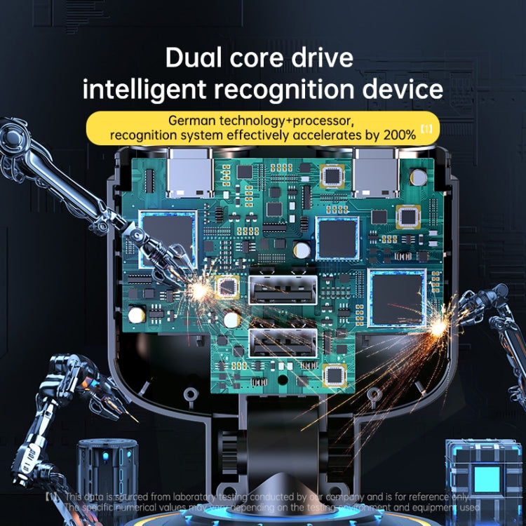 C27 6 in 1 PD45W Type-Cx2+USBx2 Car Cigarette Lighter Fast Charging Charger, C27