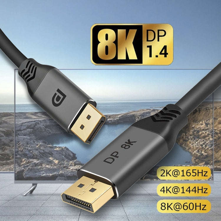 DisplayPort 1.4 Male to Male 8K HDR 60Hz 32.4Gbps Connection Cable, 2m, 3m, 5m