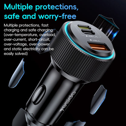 Yesido Y60 38W Car Fast Charging Charger, Y60