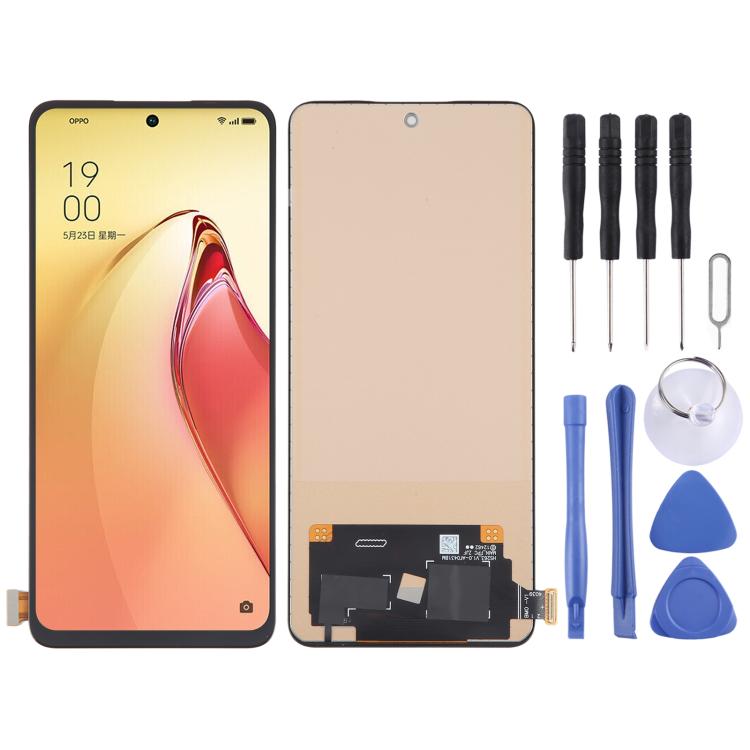 TFT Material OEM LCD Screen with Digitizer Full Assembly, For OPPO Reno8 Pro+ 5G/Reno8 Pro Global, For OPPO K10 Pro, For OPPO Find X5 Pro, For OPPO Reno7 Pro 5G, For OPPO Find X3 Pro, For OPPO Find X3