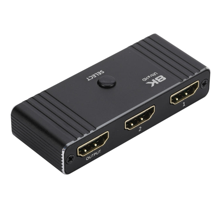 OZ 8K 60Hz 2 in 1 Out HD Automatic Two Way Switcher with Remote Control, 8K 60Hz with Remote Control