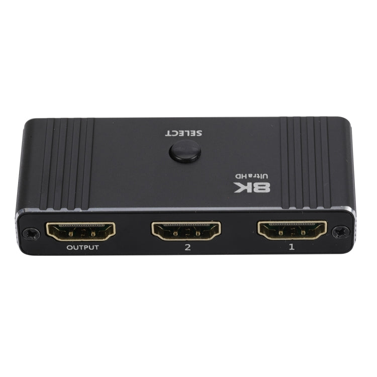 OZ 8K 60Hz 2 in 1 Out HD Automatic Two Way Switcher with Remote Control, 8K 60Hz with Remote Control