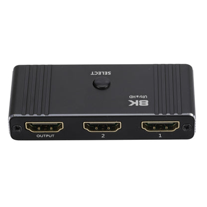 OZ 8K 60Hz 2 in 1 Out HD Automatic Two Way Switcher with Remote Control, 8K 60Hz with Remote Control