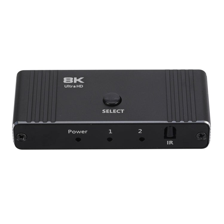 OZ 8K 60Hz 2 in 1 Out HD Automatic Two Way Switcher with Remote Control, 8K 60Hz with Remote Control