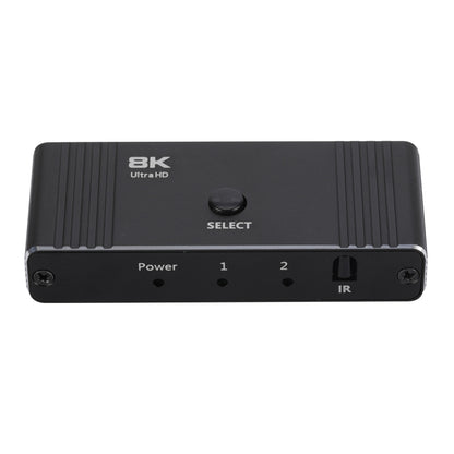 OZ 8K 60Hz 2 in 1 Out HD Automatic Two Way Switcher with Remote Control, 8K 60Hz with Remote Control