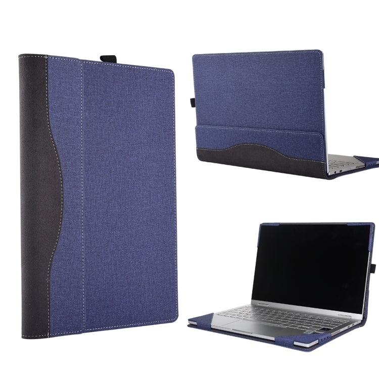 Cloth Texture Laptop Leather Case With Stand Function, For Microsoft Surface Book 3 / 2 / 1 13.5 inch, For Microsoft Surface Book 3 / 2 15 inch, For Microsoft Surface Laptop 6 15 inch, For Microsoft Surface Laptop 6 13.5 inch
