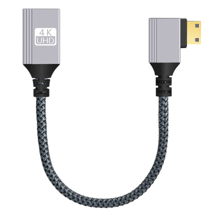 Mini HDTV to HDTV Right Angle Head HD Video Data Adapter Cable for DSLR Camera