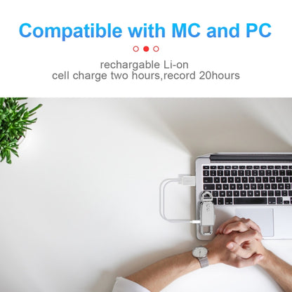 JNN S20 Zinc Alloy Keychain Voice Recorder, 4GB, 8GB, 16GB, 32GB