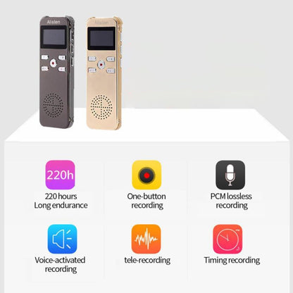 JNN X26 Mini Portable Voice Recorder with OLED Screen, 8GB, 16GB
