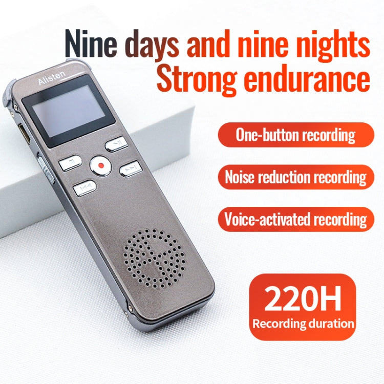 JNN X26 Mini Portable Voice Recorder with OLED Screen, 8GB, 16GB