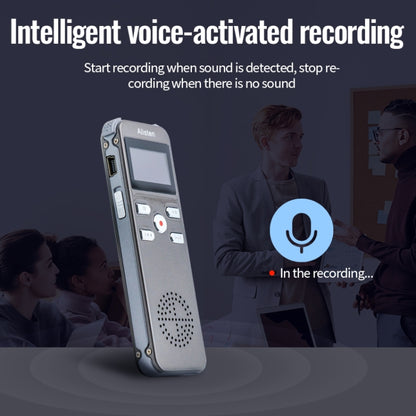 JNN X26 Mini Portable Voice Recorder with OLED Screen, 16GB, 8GB