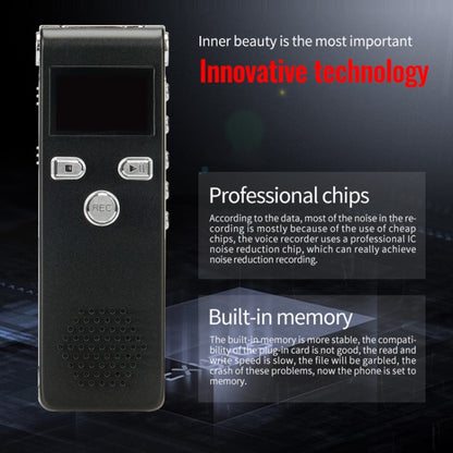 JNN X18 Mini Smart HD Noise Cancelling Voice Recorder, 4GB, 8GB, 16GB, 32GB