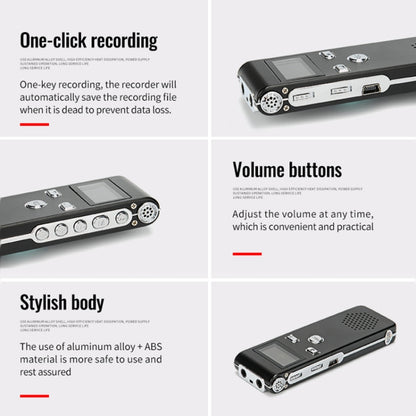JNN X18 Mini Smart HD Noise Cancelling Voice Recorder, 4GB, 8GB, 16GB, 32GB