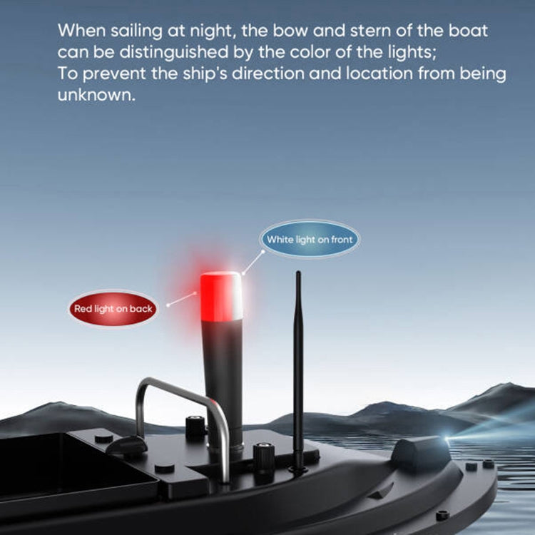 T1 Fishing Bait Boat Navigation Light IP67 Waterproof