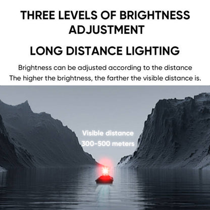 T1 Fishing Bait Boat Navigation Light IP67 Waterproof