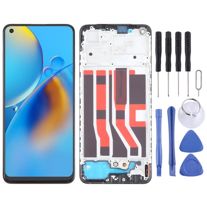 Original AMOLED LCD Screen Digitizer Full Assembly with Frame, For OPPO A78 4G CPH2565, For OPPO Reno8 Z 5G, For OPPO Reno8 4G, For OPPO Reno8 Lite 5G, For OPPO Reno8 5G, For OPPO F21 Pro 5G, For OPPO F21 Pro, For OPPO Reno7 Lite, For OPPO Reno7 4G