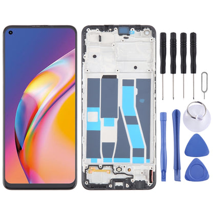 Original AMOLED LCD Screen Digitizer Full Assembly with Frame, For OPPO A78 4G CPH2565, For OPPO Reno8 Z 5G, For OPPO Reno8 4G, For OPPO Reno8 Lite 5G, For OPPO Reno8 5G, For OPPO F21 Pro 5G, For OPPO F21 Pro, For OPPO Reno7 Lite, For OPPO Reno7 4G