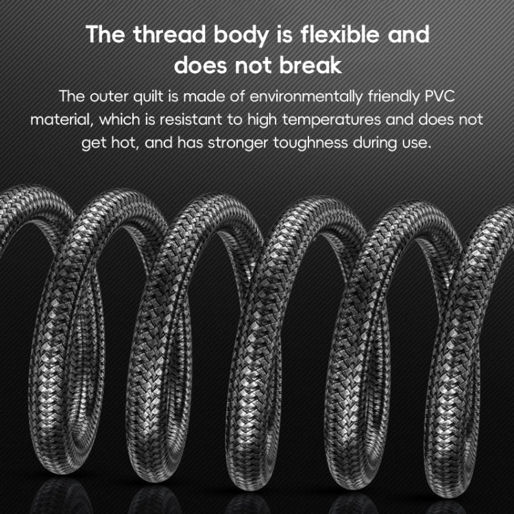HDTV to Mini HDTV 4K UHD Video Transmission Braided Cable, 0.3m, 1m, 1.5m, 2m, 3m, 5m