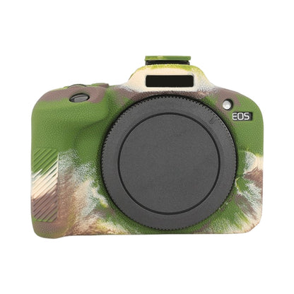 Litchi Texture Soft Silicone Protective Case, For Canon EOS R100
