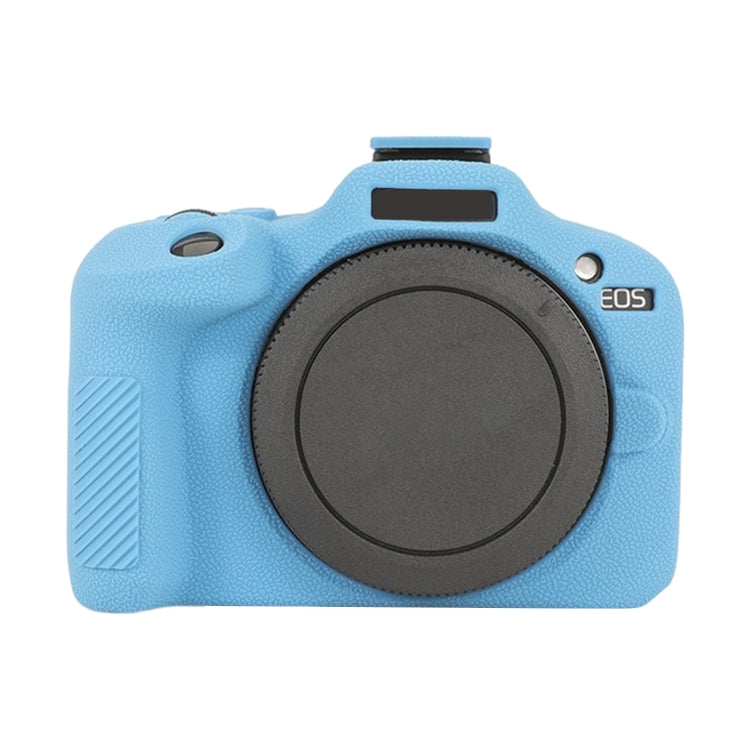 Litchi Texture Soft Silicone Protective Case, For Canon EOS R100