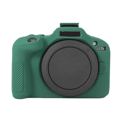 Litchi Texture Soft Silicone Protective Case, For Canon EOS R100