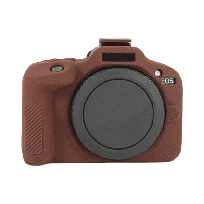 Litchi Texture Soft Silicone Protective Case, For Canon EOS R100