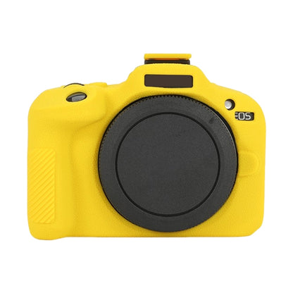 Litchi Texture Soft Silicone Protective Case, For Canon EOS R100