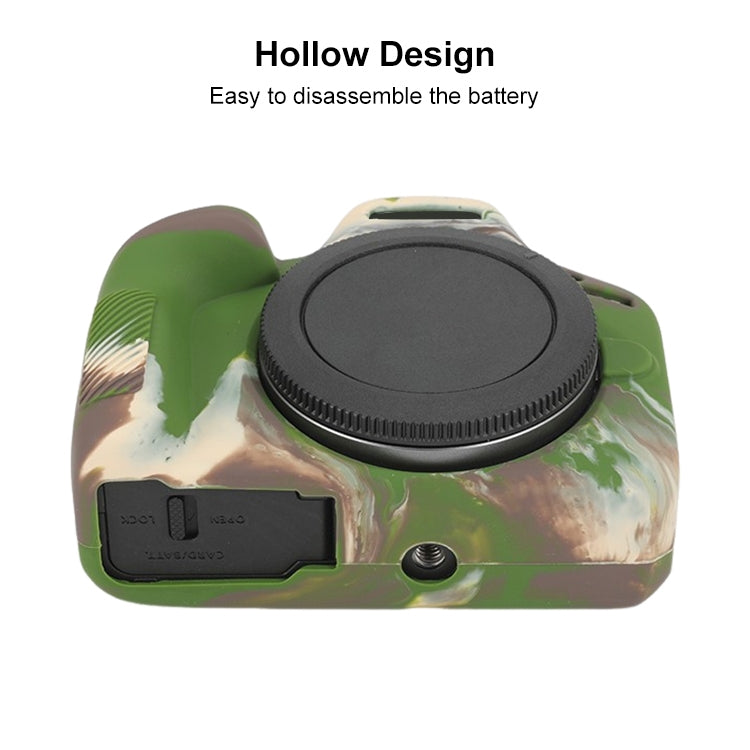 Glossy Soft Silicone Protective Case, For Canon EOS R100