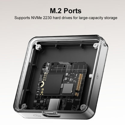 ORICO AP30-G2 M.2 2230 10Gbps USB-C / Type-C Port Magnetic Hard Disk Enclosure, AP30-G2