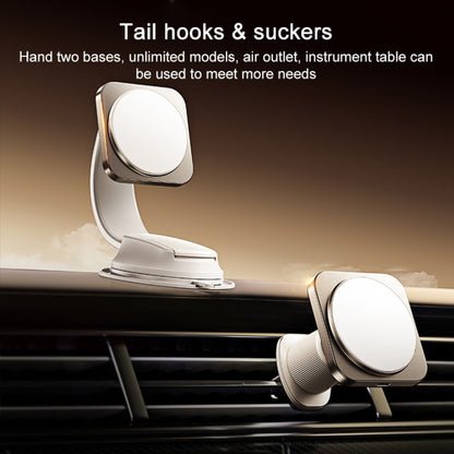 Momax Cm32 Q2 Mag Mount Metal Magnetic Wireless Fast Charging Car Holder, CM32