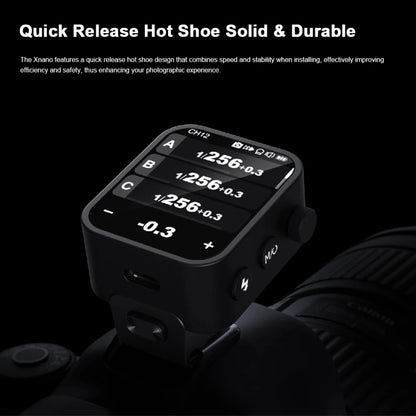 Godox X3 TTL Wireless Flash Trigger Touch Screen Flash Transmitter, For Canon, For Nikon, For Sony, For FUJIFILM, For Olympus / Panasonic