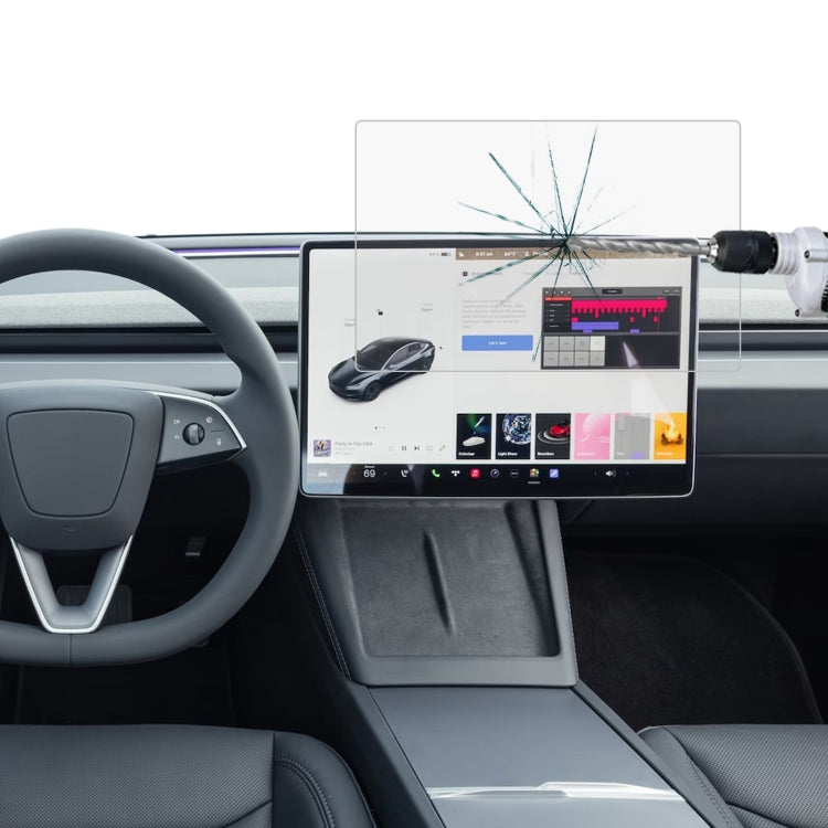 Car Navigator Protective Film Tempered Glass Film, For Tesla Model 3 2024, For XIAOMI SU7