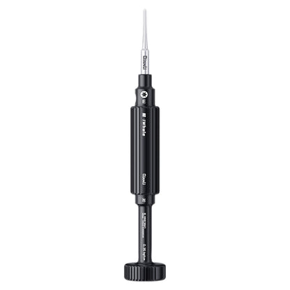 QianLi iWhale Special S2 Steel Magnetic Torque 3D Screwdriver, A Phillips 0.35, B Tri-point 0.35, C Pentalobe 0.35, D Pinhead Phillips 0.35, E T2 Torx 0.35