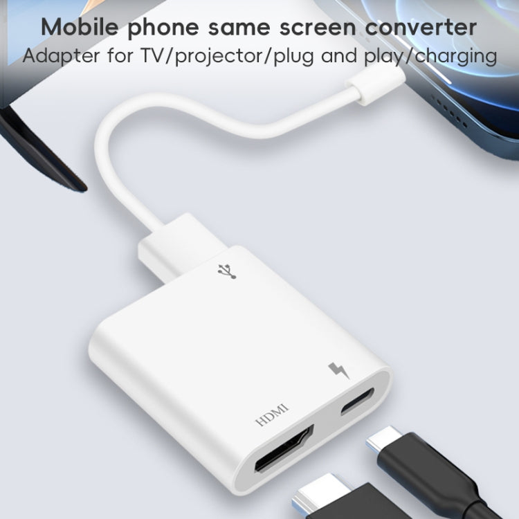 XM006 1080P iOS10.0 HDMI Mobile Phone AV Adapter
