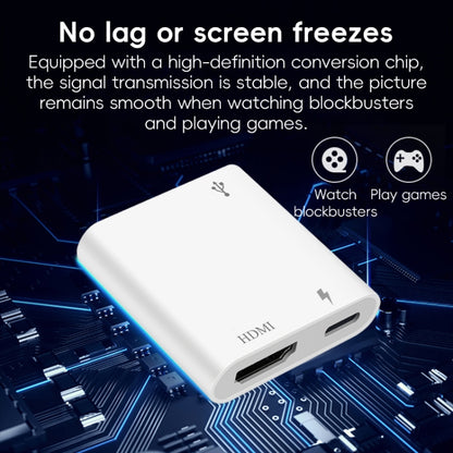 XM006 1080P iOS10.0 HDMI Mobile Phone AV Adapter