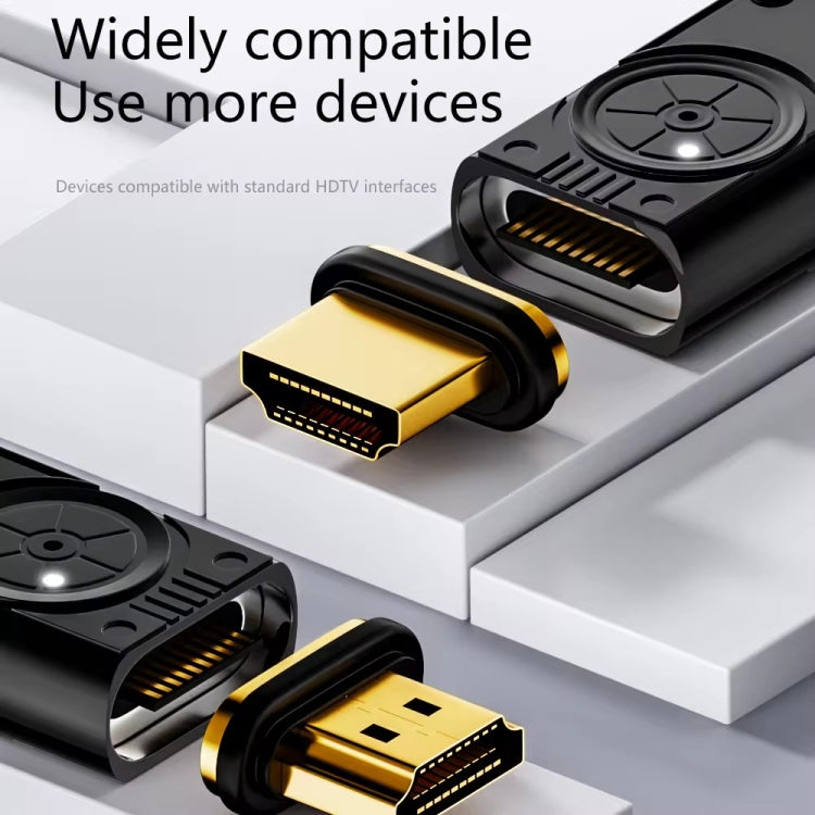8K 60Hz HDTV to HDTV Side Bend Magnetic Converter
