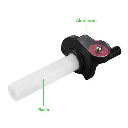 Off-road Motorcycle Modified 22mm Handle Throttle Clamp Hand Grip Big Torque Oil Visual Throttle Accelerator for with Cable