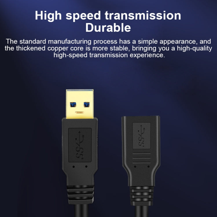 USB 3.0 Female To USB 3.0 Male PVC Cable, 0.3m, 0.6m, 1m, 2m
