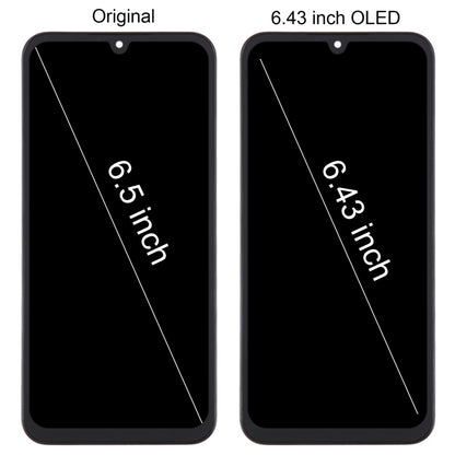 OLED LCD Screen Digitizer Full Assembly with Frame, For Samsung Galaxy A15 5G SM-A156B 6.43inch, For Samsung Galaxy A15 5G SM-A156B 6.36inch, For Samsung Galaxy A15 4G SM-A155F 6.36inch, For Samsung Galaxy A15 4G SM-A155F 6.43inch