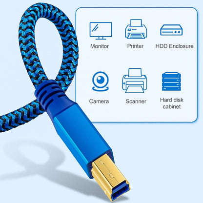 Printer / Hard Disk USB 3.0 A Male to B Male Connector Cable, 0.3m, 0.6m, 1m, 2m, 3m