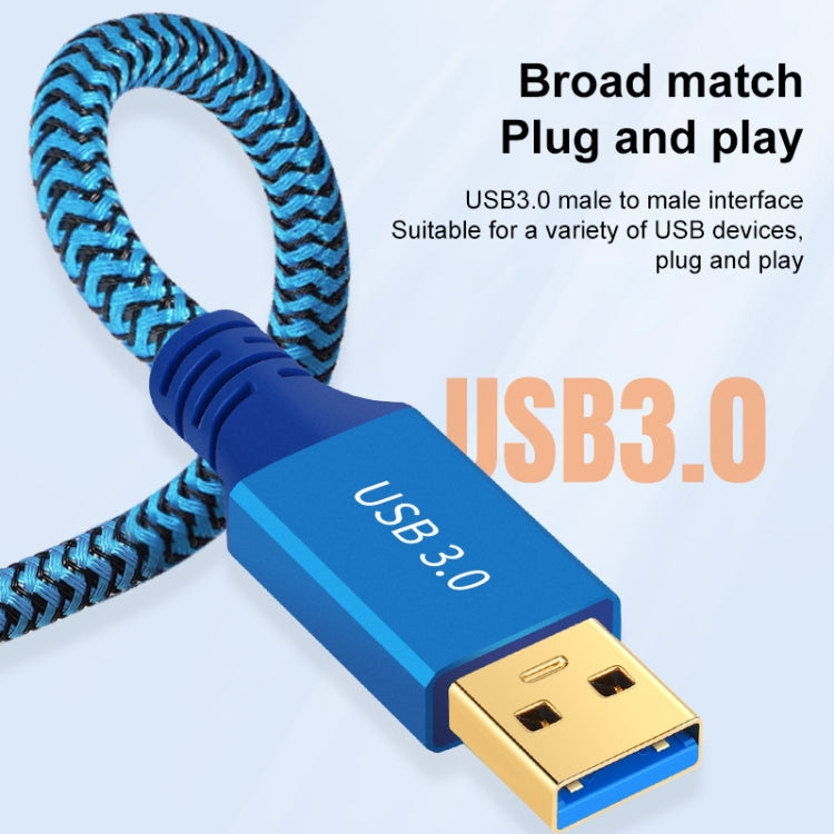 Printer / Hard Disk USB 3.0 Male to Male Connector Cable, 0.3m, 0.6m, 1m, 2m, 3m